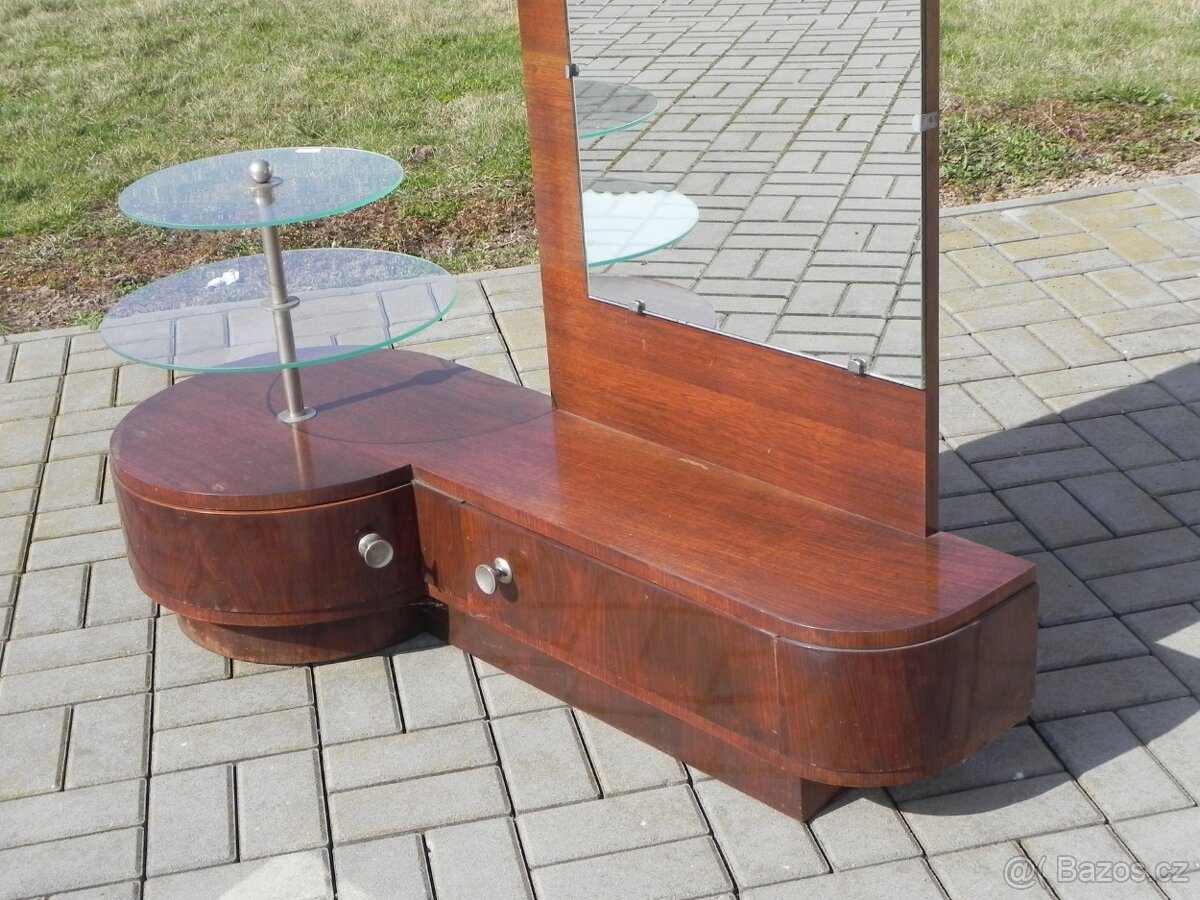 Stará Art Deco toaletka - 5