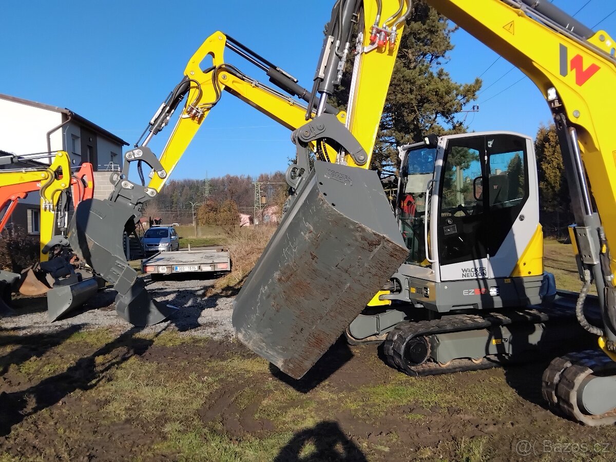 Pásový Bagr Wacker Neuson EZ50 - 5