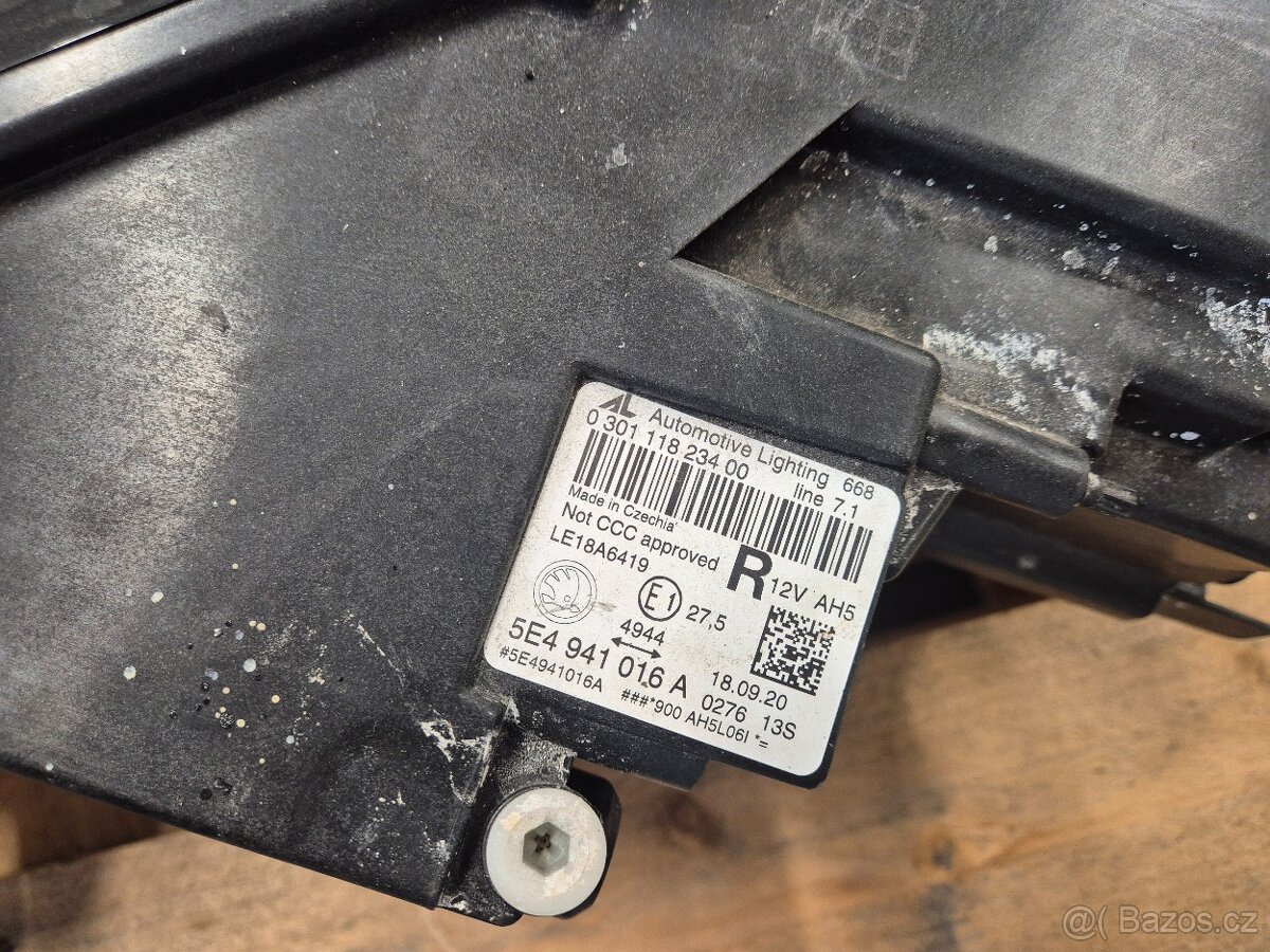 Přední světla octavia 4 - 5