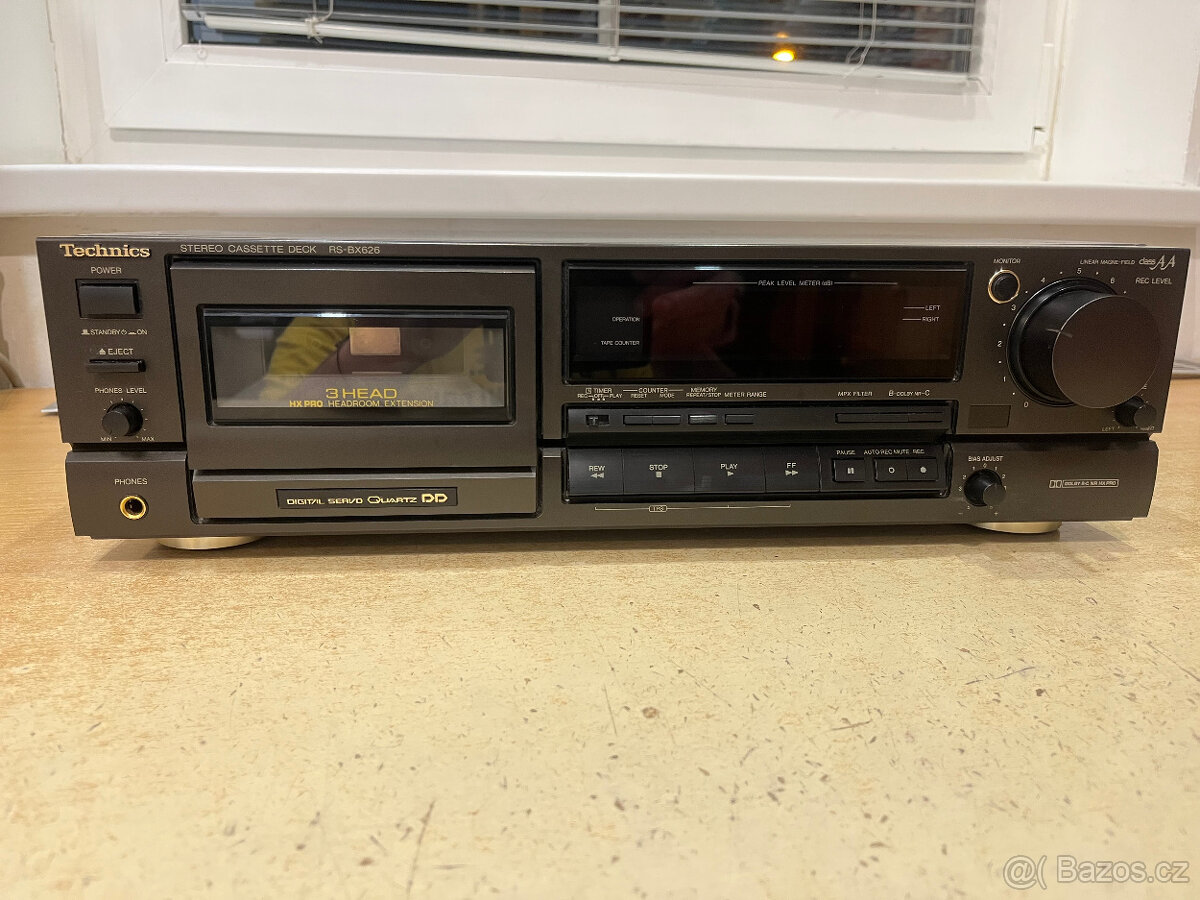 Technics tape deck RS-BX626, 3 hlavy, class AA - 5