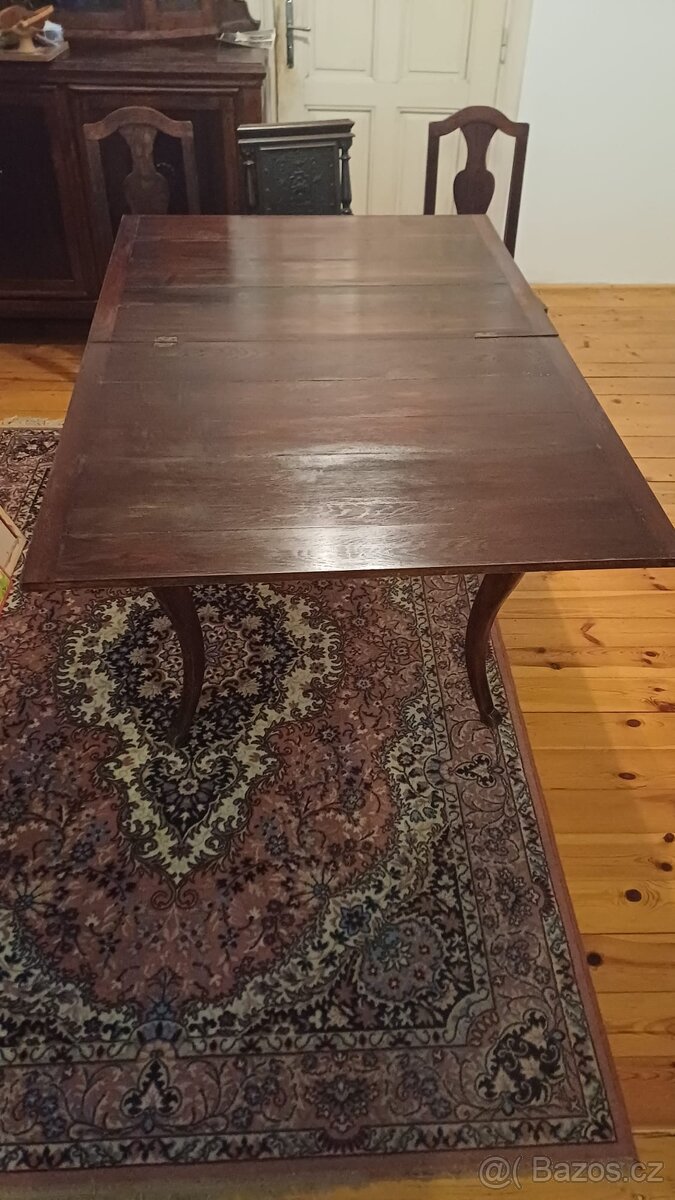 starozitny rozkladaci stul - 5
