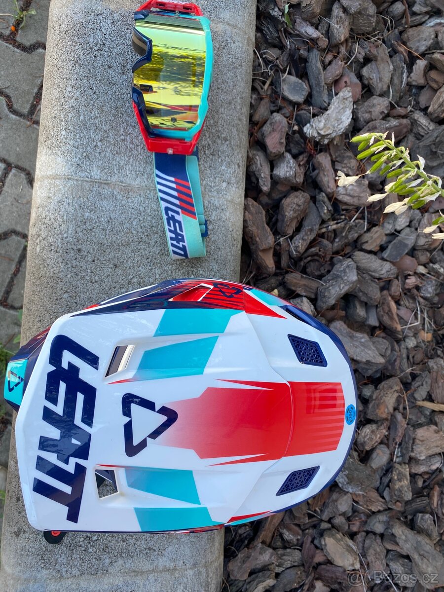 Leatt Moto 8.5 + brýle - 5