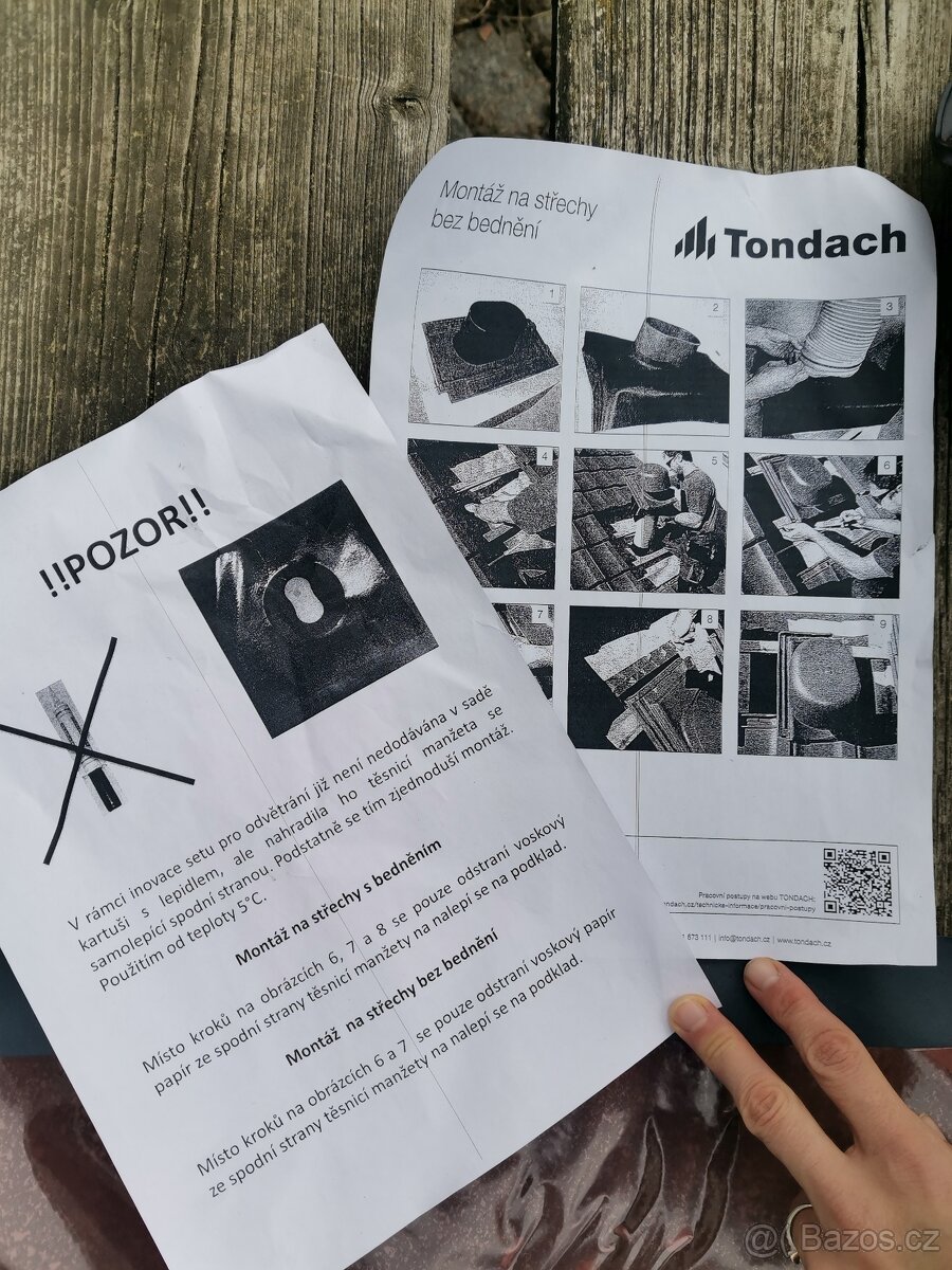 Střešní odvětrávací taška Tondach Figaro 11 engoba červená - 5