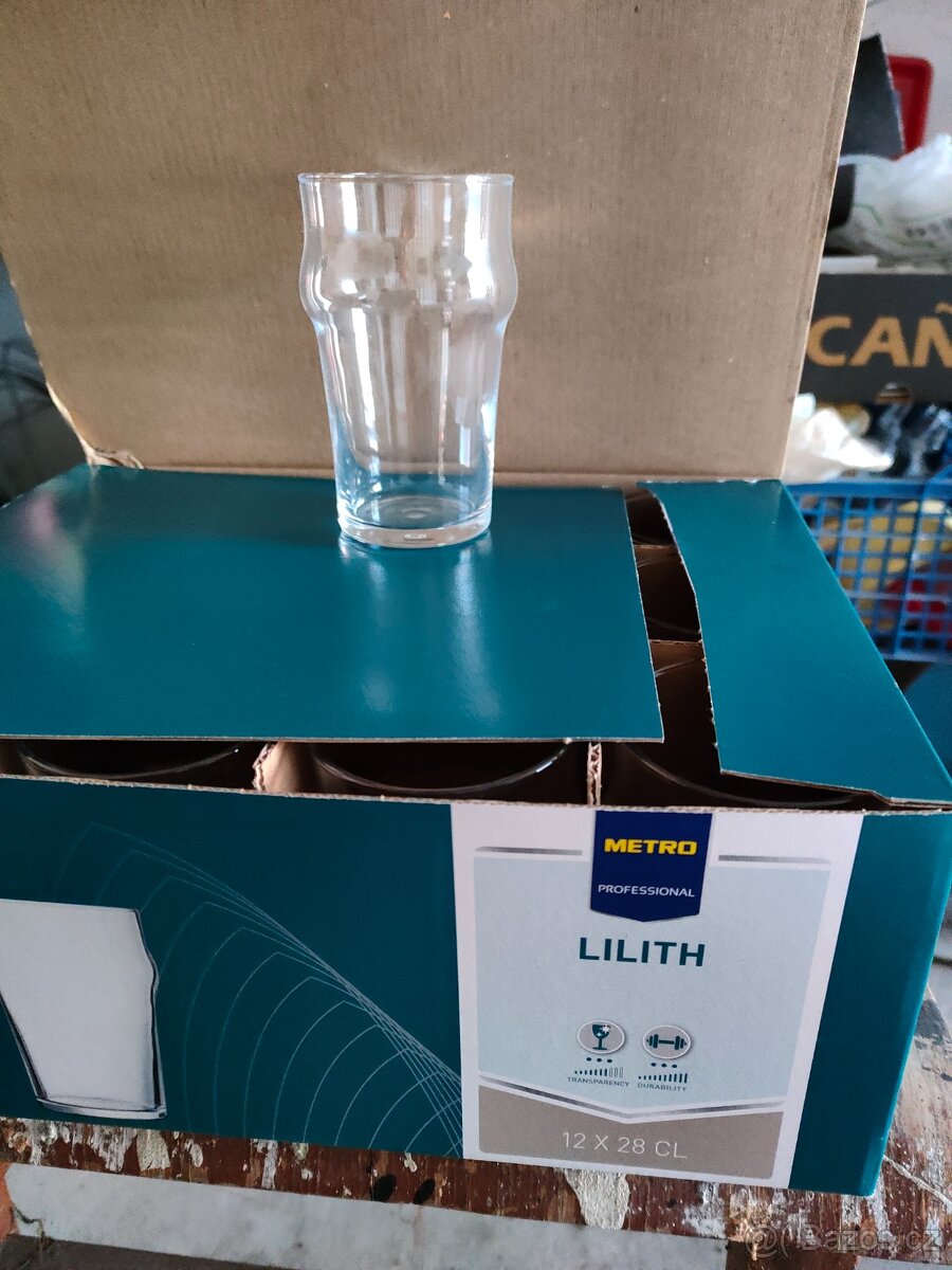 Pivní a barové sklenice různé - 5