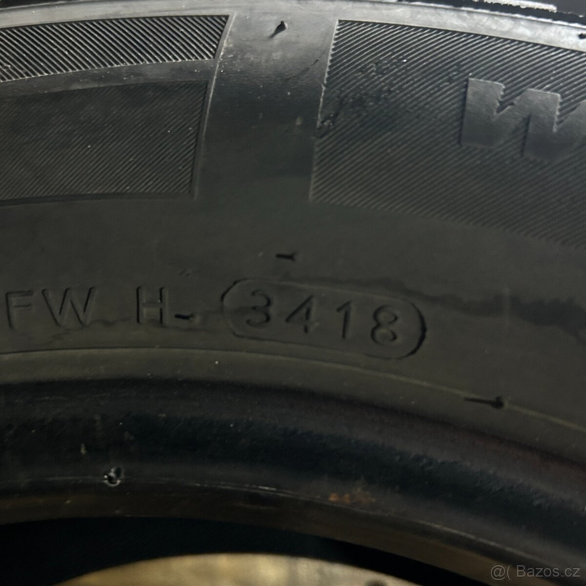 Zimní pneu 185/65 R15 88T Hankook 2x7mm a 2x5mmmm - 5