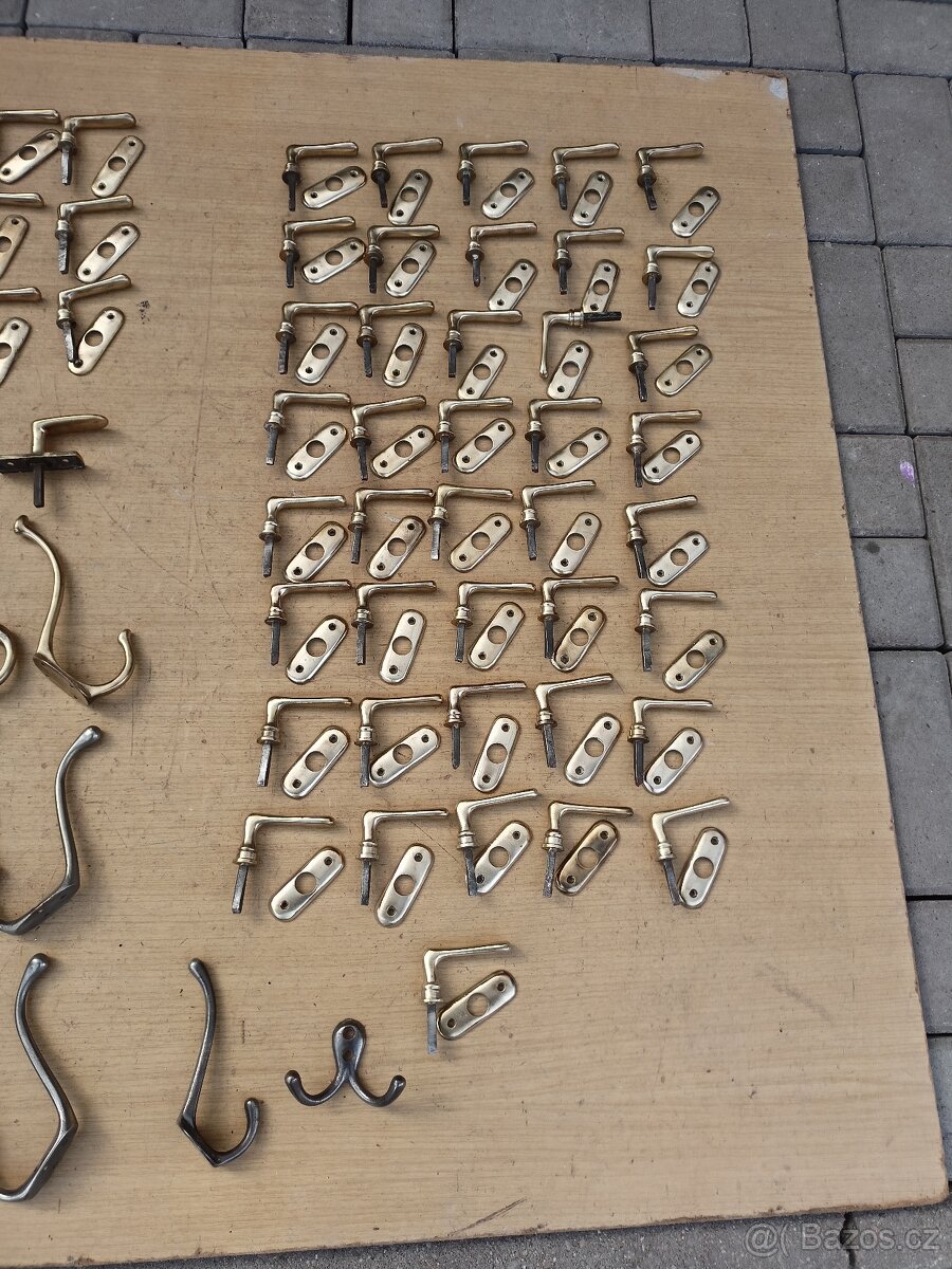 Mosazné kliky,kličky,kličky na okna,oliva,půloliva-2. - 5