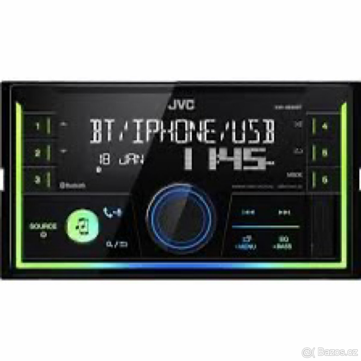 Autorádio JVC KW-X830BT + reproduktory Hertz K 170 - 5