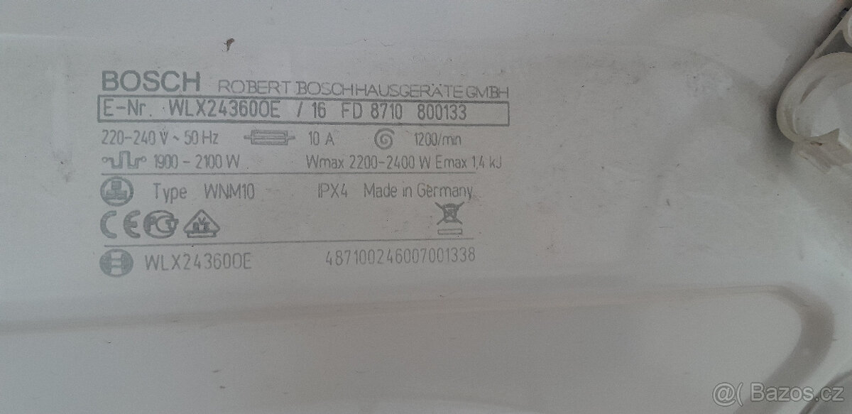 PRAČKA BOSCH - MADE IN GERMANY - 5