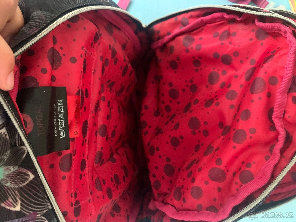 Školní aktovka (batoh) TOPGAL + penál ZDARMA - 5