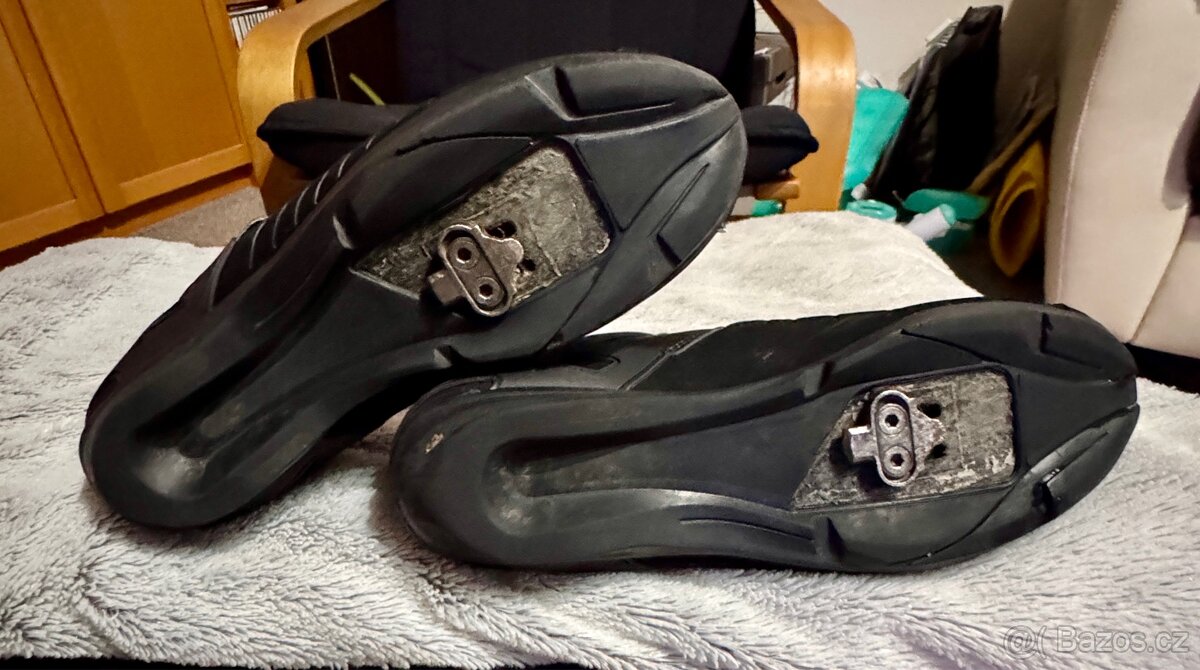 Pedály na kolo SPD + tretry - 5