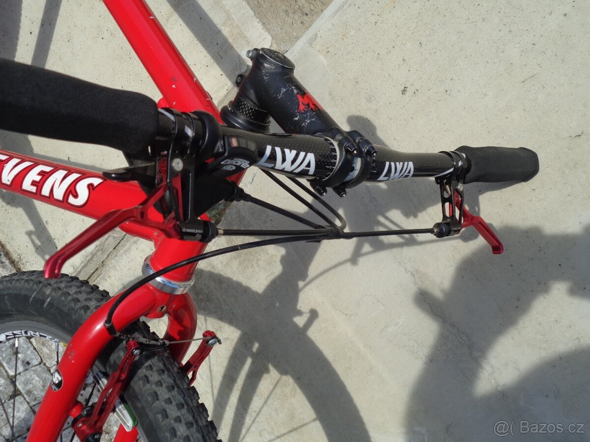 Hmotnost jen 9,5 kg / 6,0 kg, Carbon sedlovka+Karbon řidítka - 5