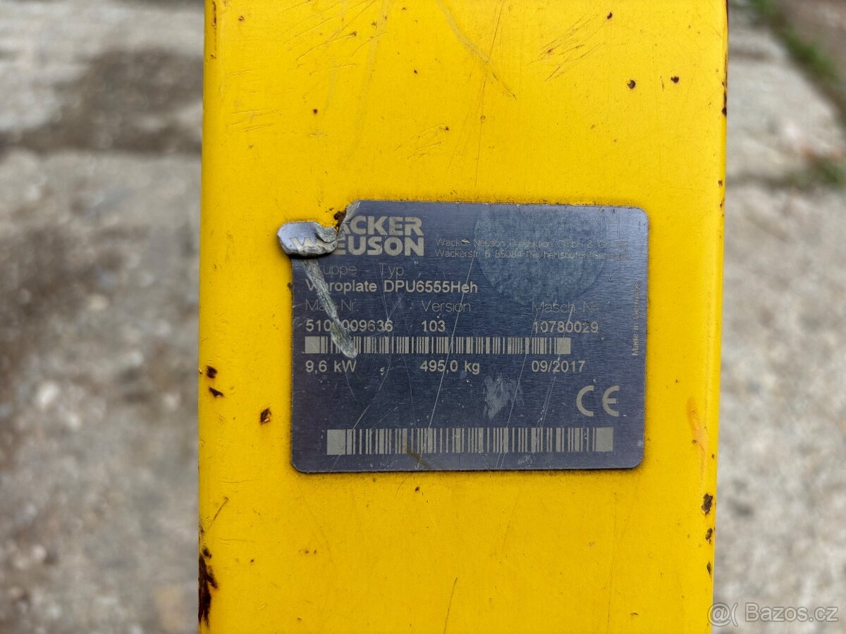 vibrační deska Wacker Neuson DPU 6555 - 5