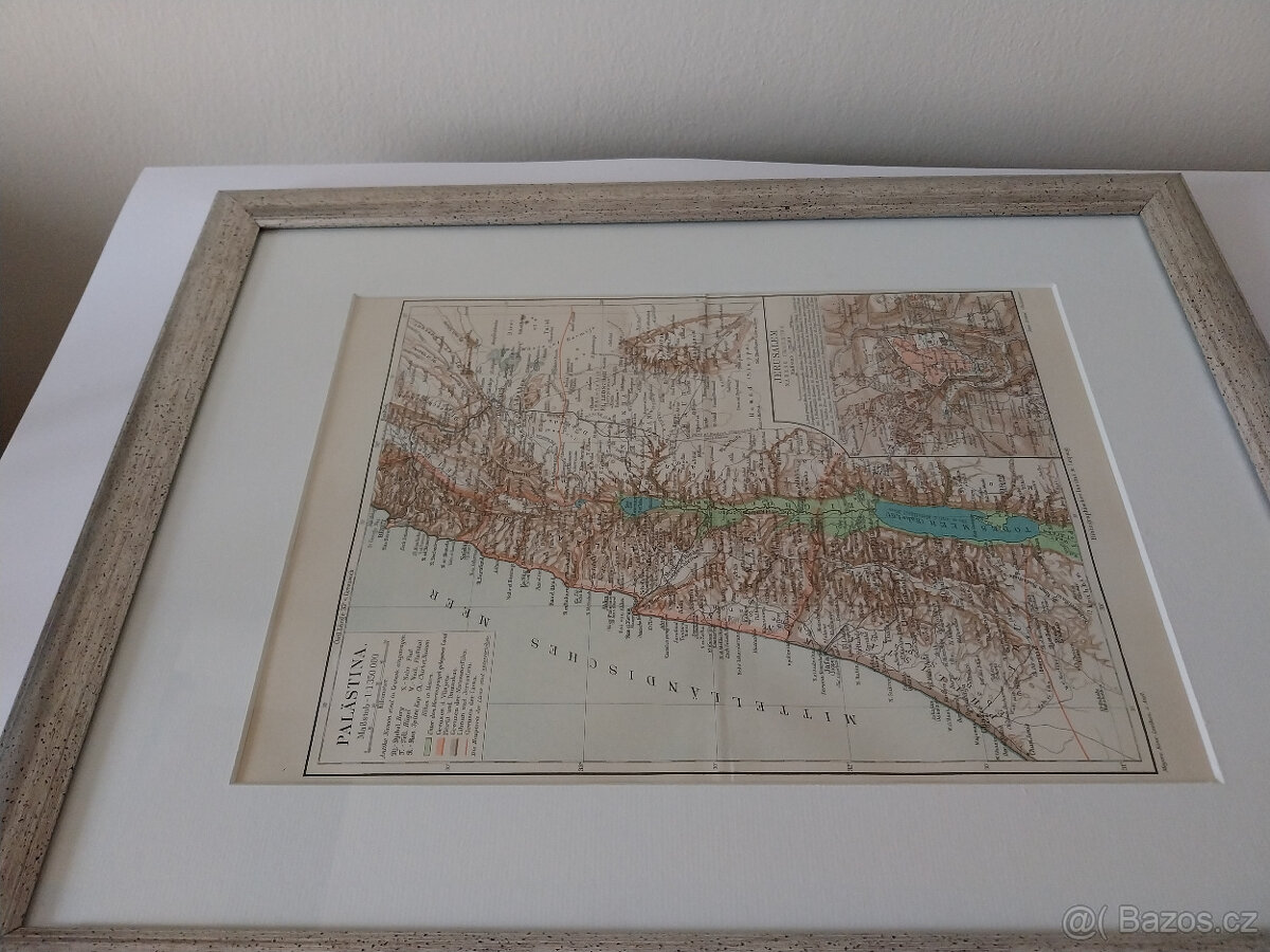 Mapa Palestiny z r. 1897 - 5