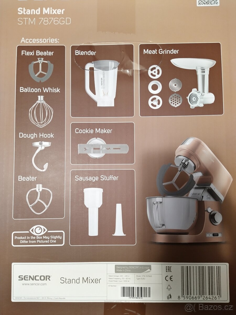 Kuchyňský robot Sencor STM 7876GD - nový - 5