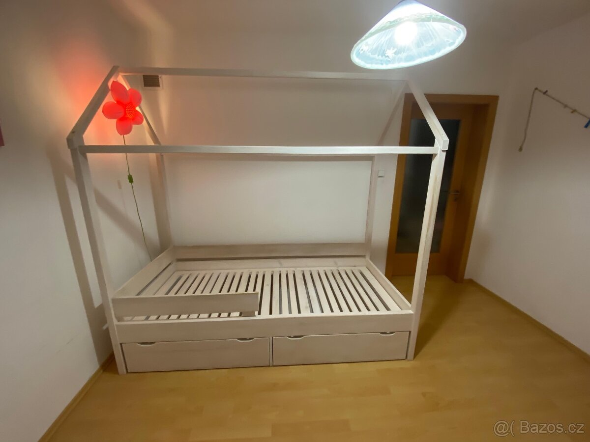 Dětská postel s nebesy - 5