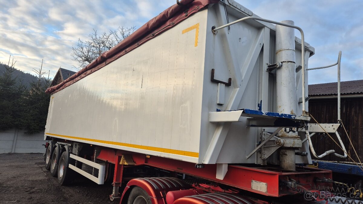 Sklápěcí návěs Schmitz 52m² trojkombinace - 5
