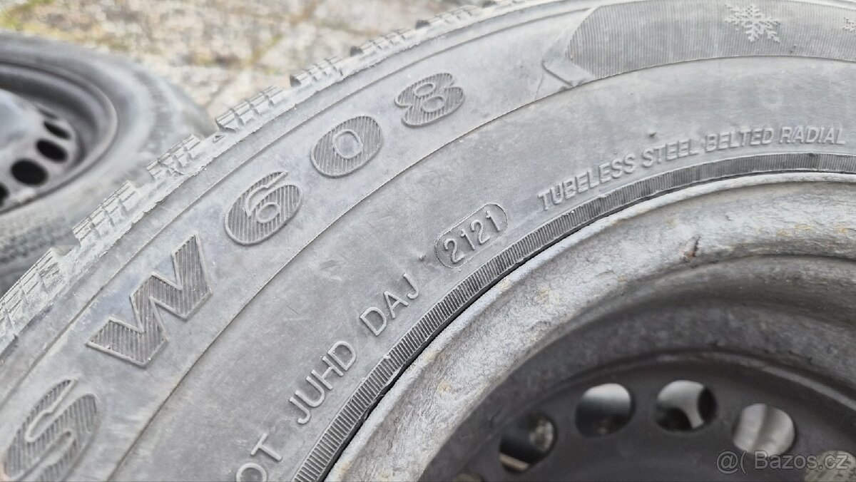 Zimní sada kol 195/65 r15 - 5