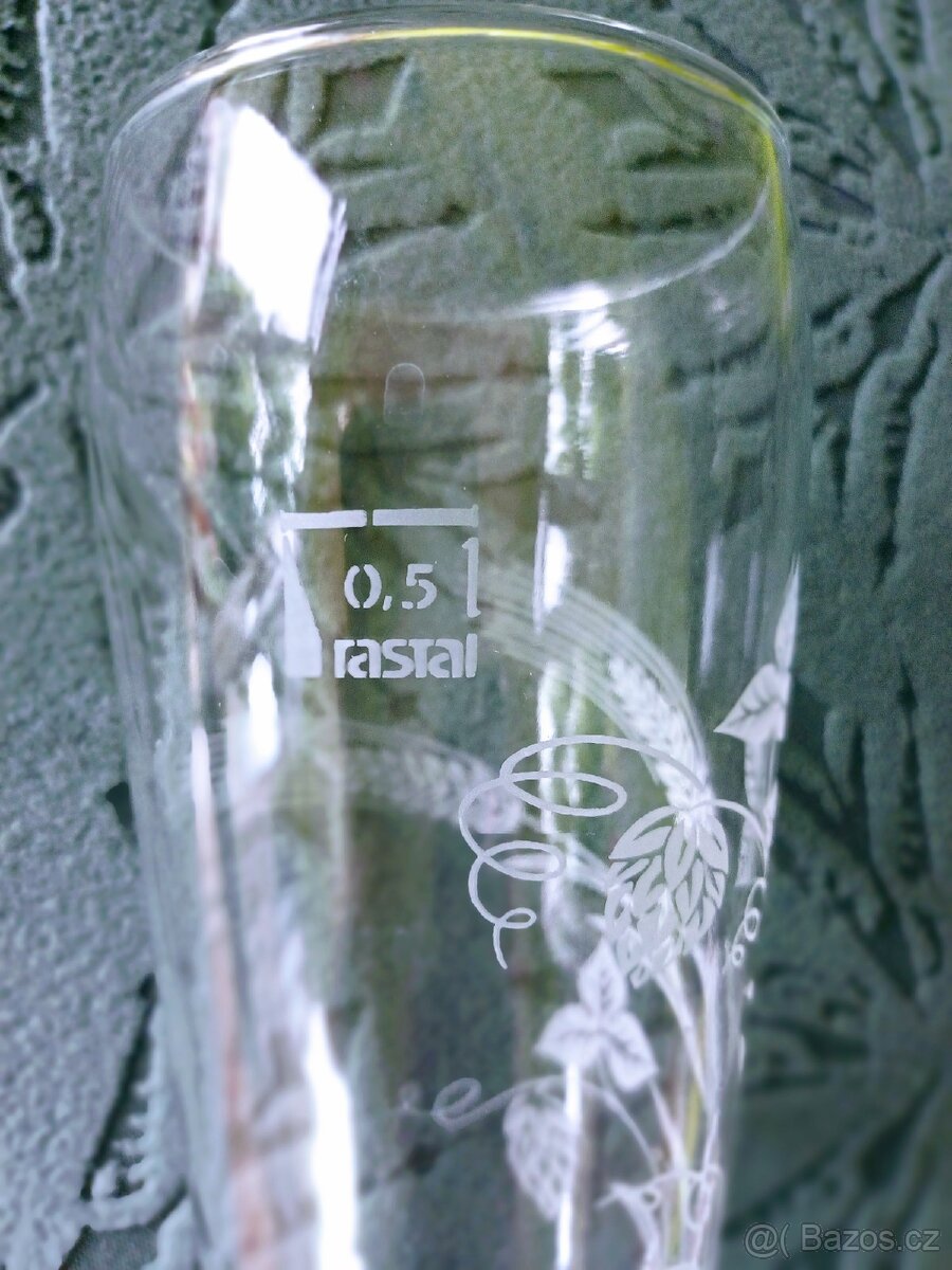 Broušená sklenice 0,5 l - 5