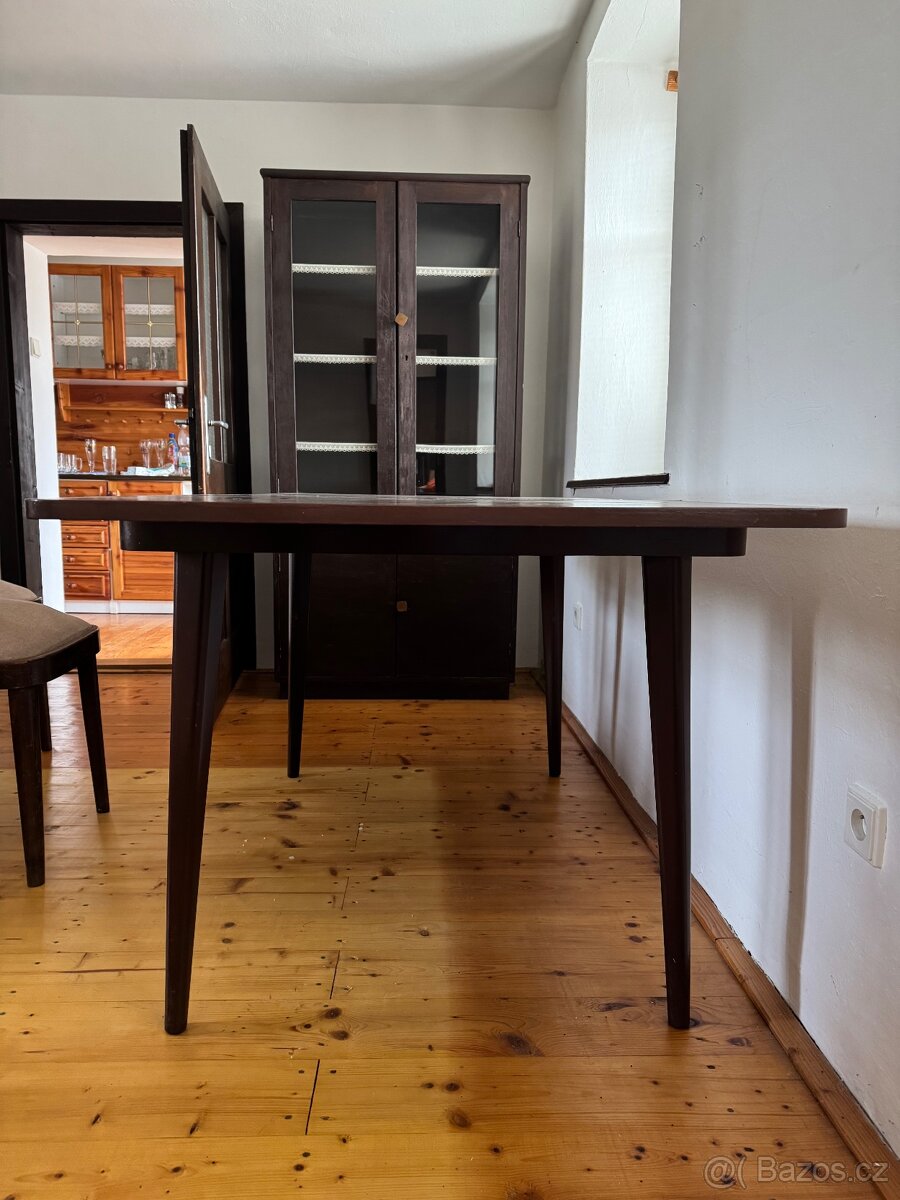 Retro Rozkladaci jidelni stul - 5