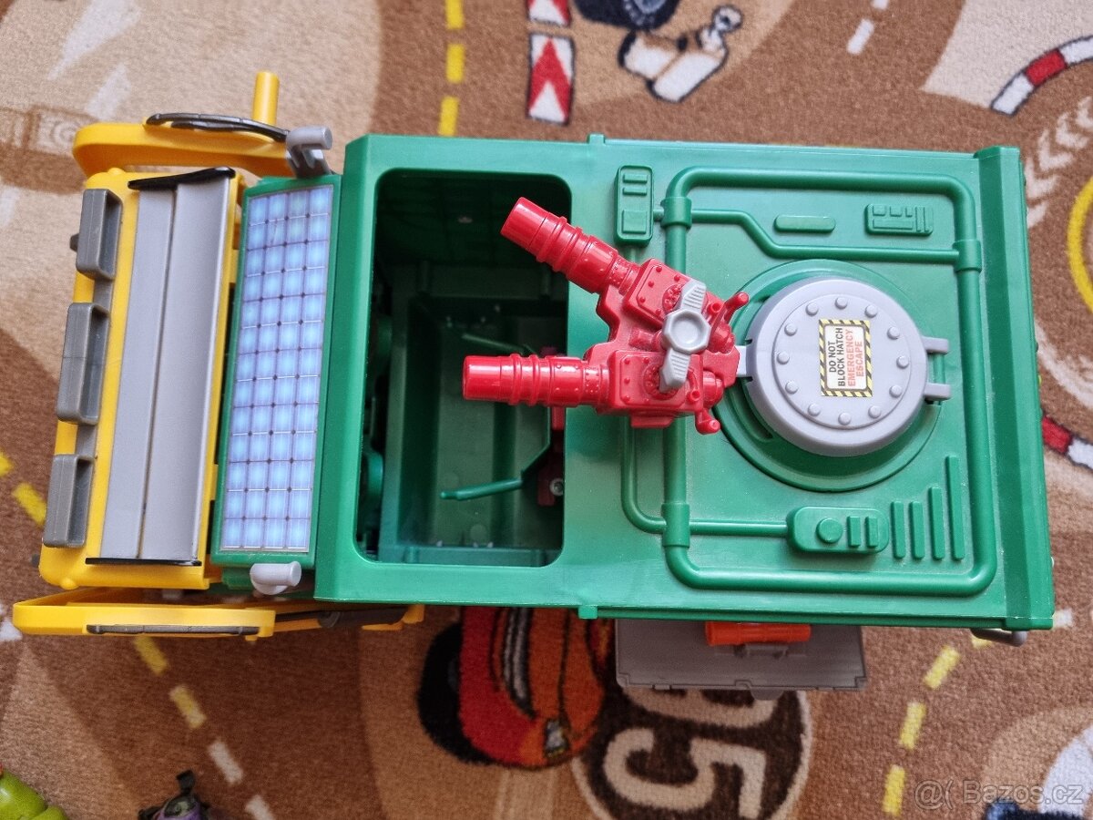 Velké auto želvy ninja včetně fogurek - 5