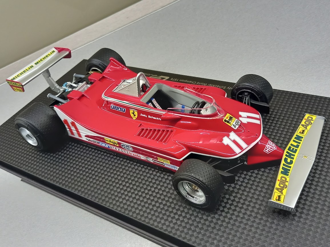 F1 FERRARI 312 T4 1979 JODY SCHECKTER GP REPLICAS 1:18 - 5