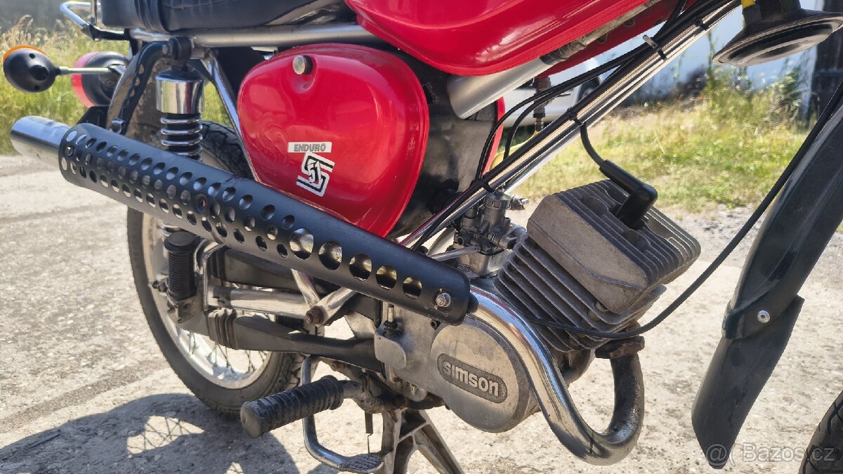 Prodám Simson S51 enduro bez TP