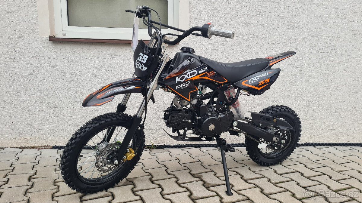 Pitbike KXD GT- 125S Automat, kola 14/12, motor Honda DAX