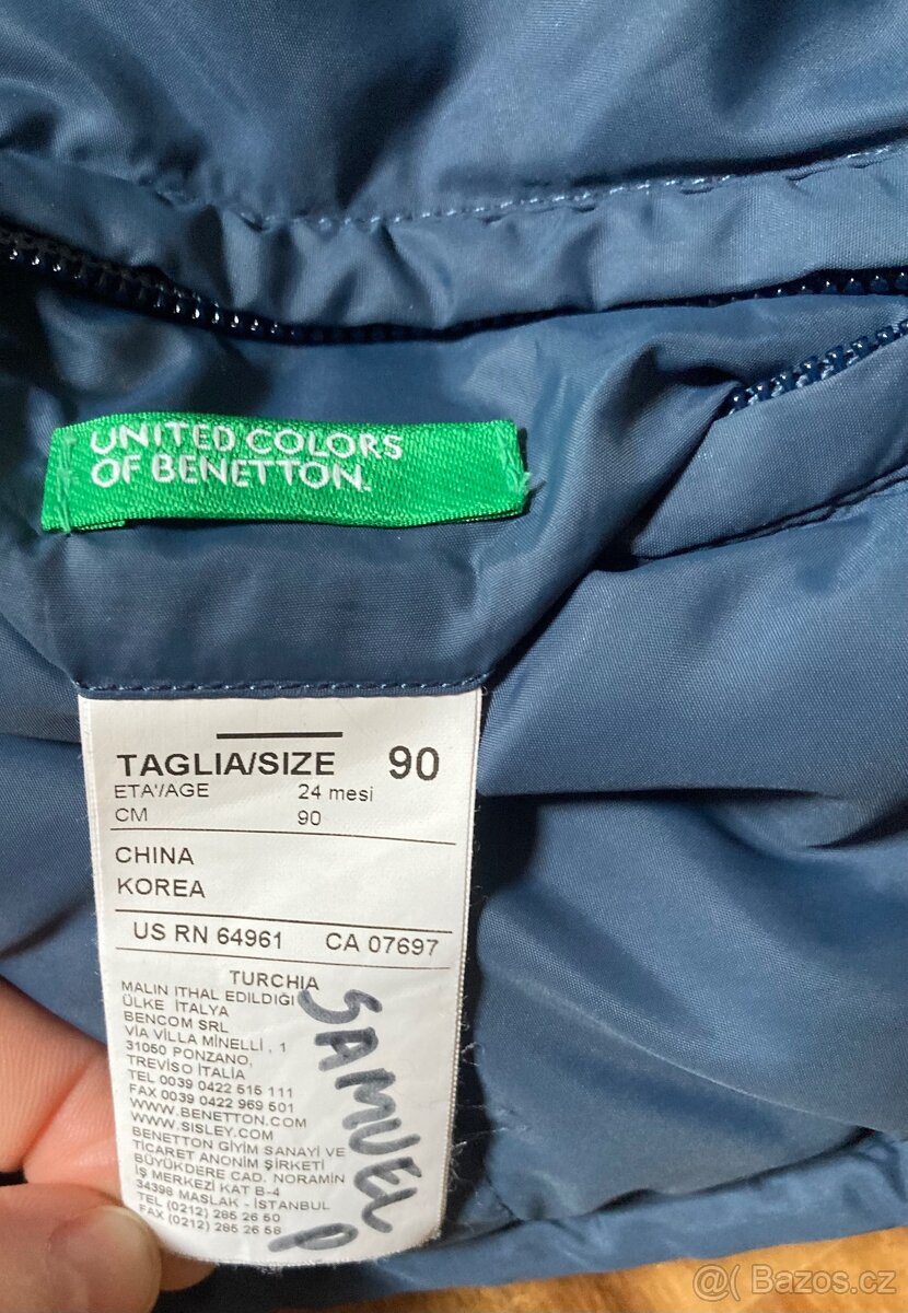 United Colors of Benetton zimní bunda oboustranná - 5