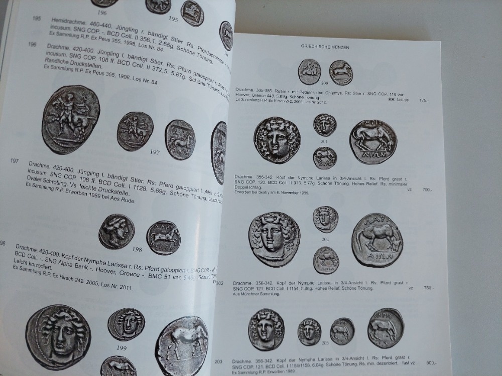 3x Gerhard Hirsch Mnichov aukční katalogy antik numismatika - 5
