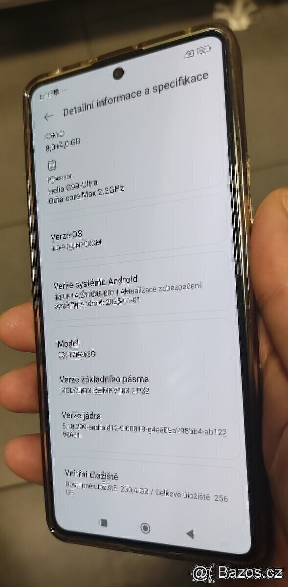 XIAOMI NOTE 13 PRO 8+4/256GB + 256GB SDXC + EXTRA BALENÍ - 5