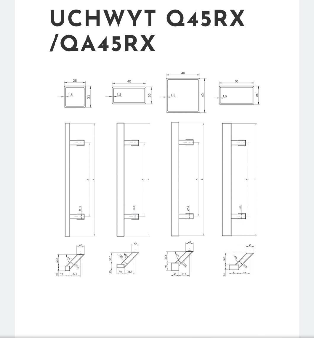 Dveřní Nerezová Madla - 5