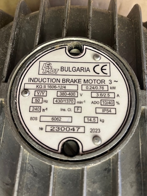 Motor zdvih KG II 1606-12/4 řetězový kladkostroj 1000 kg - 5