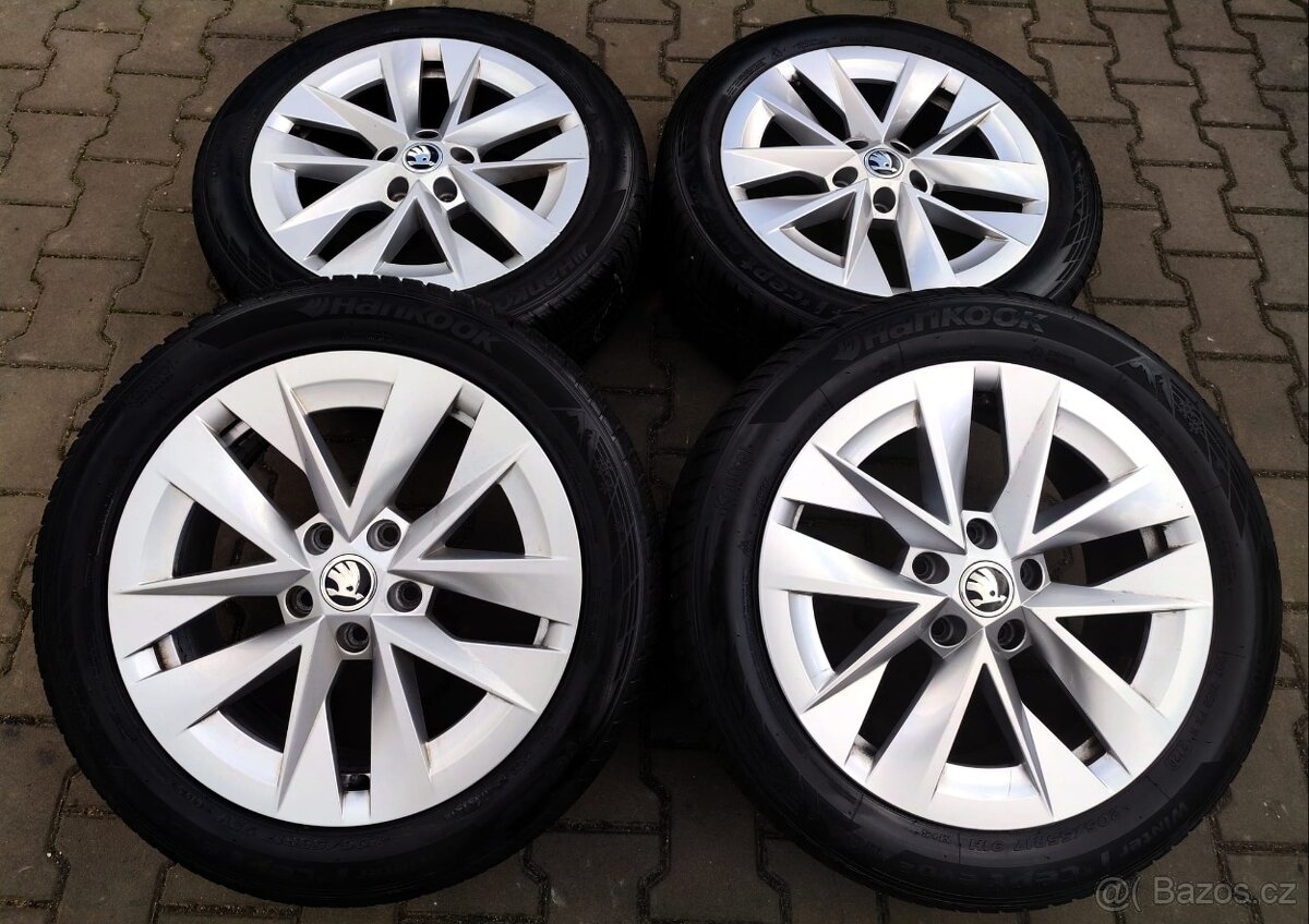 Alu kola originál Škoda Octavia IV 5x112 R17 Rotare - 5