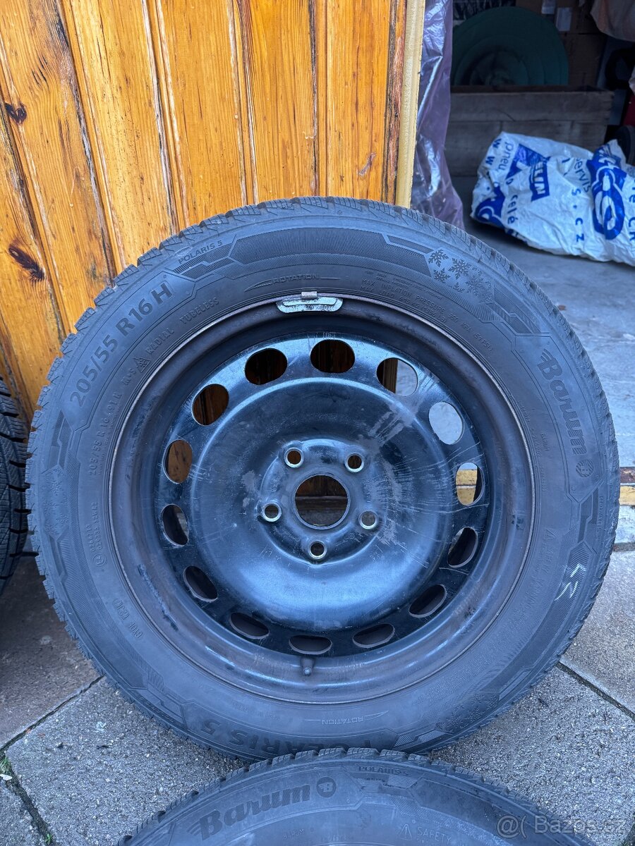 Zimni sada 205/55 r16 6jx16 ET50 - 5