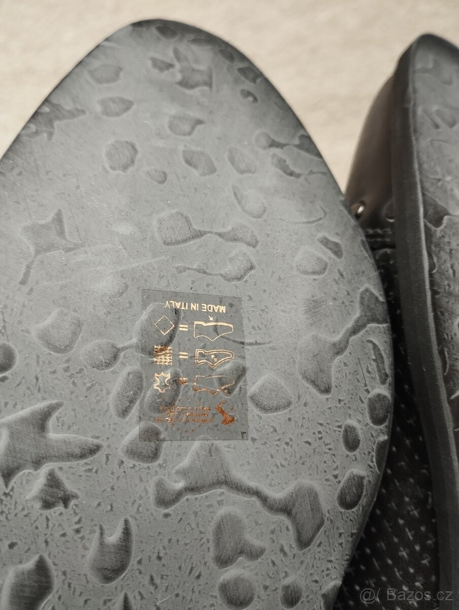 Kožené italské botky vel. 40 - 5