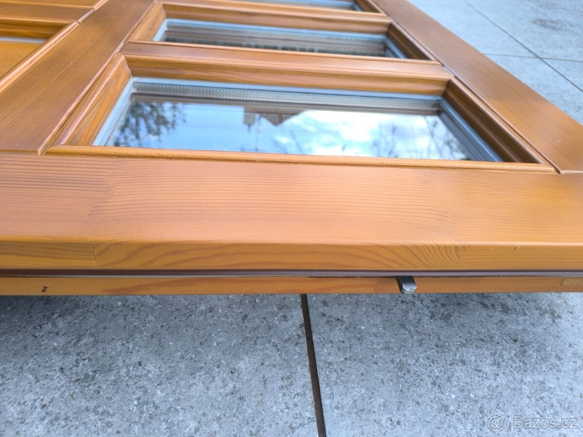 Vchodové dřevěné dveře - 5