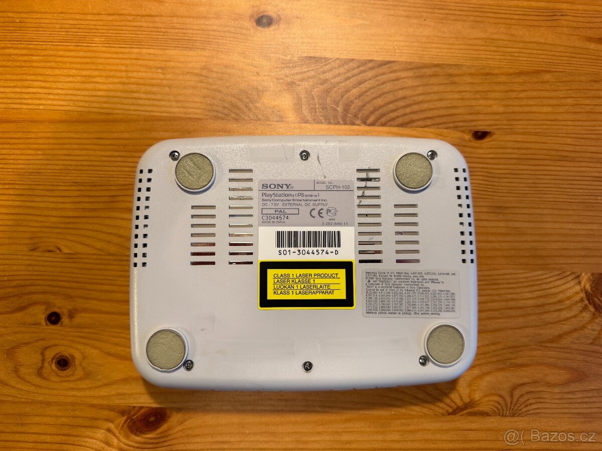 PLAYSTATION 1 slim scph-102 s čipem PAL,NTSC - 5