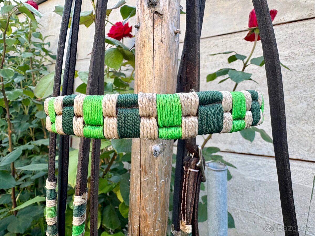 Westernová uzdečka včetně otěží, vel. cob - 5