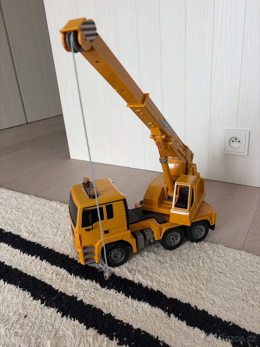Double Eagle RC autojeřáb MAN RTR Žlutá - 5