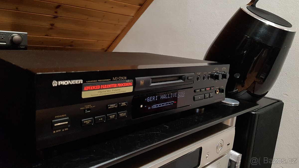 Pioneer MJ-D508 Minidisc Recorder/přehrávač - 5