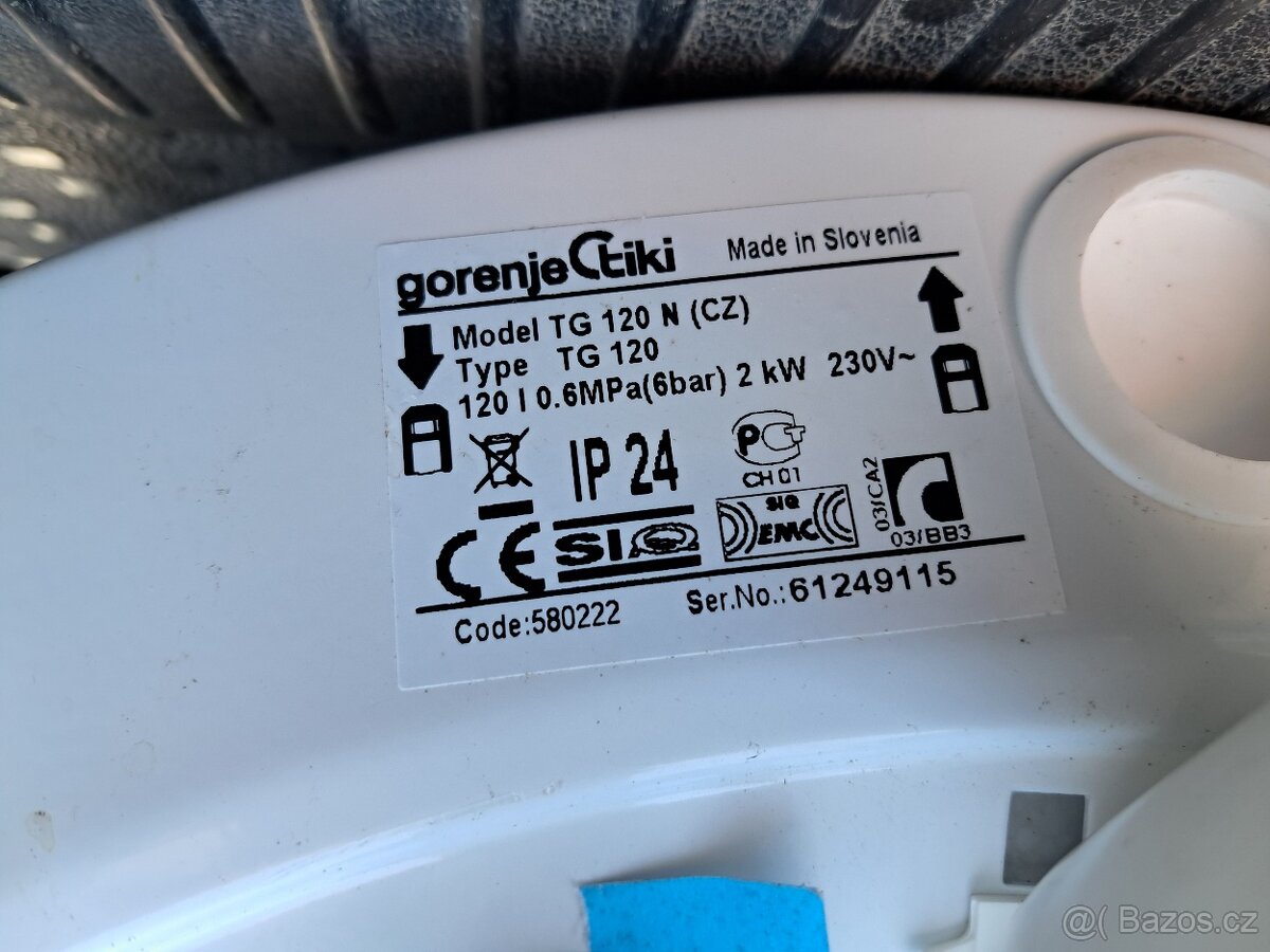 Bojler 120l Gorenje - 5