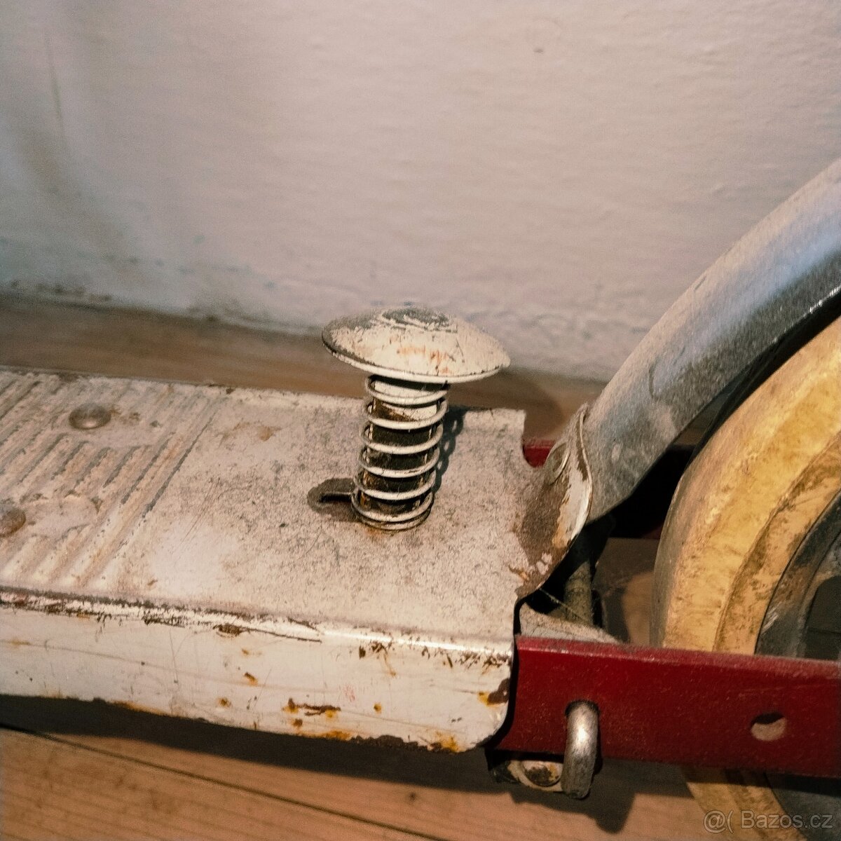 Dětská historická koloběžka funkční - 5