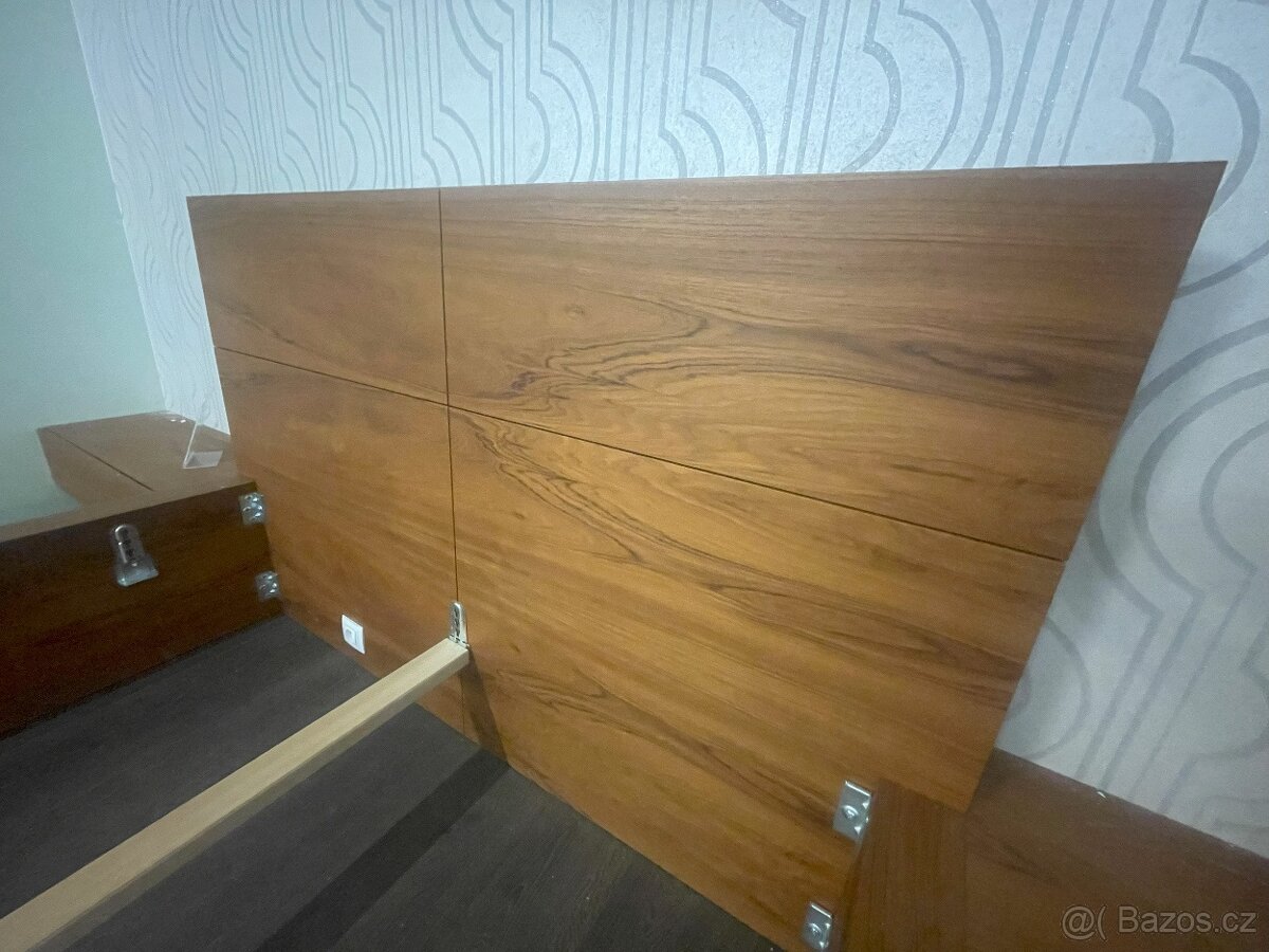 Postel 1600/2000 vč. nočních stolků - 5