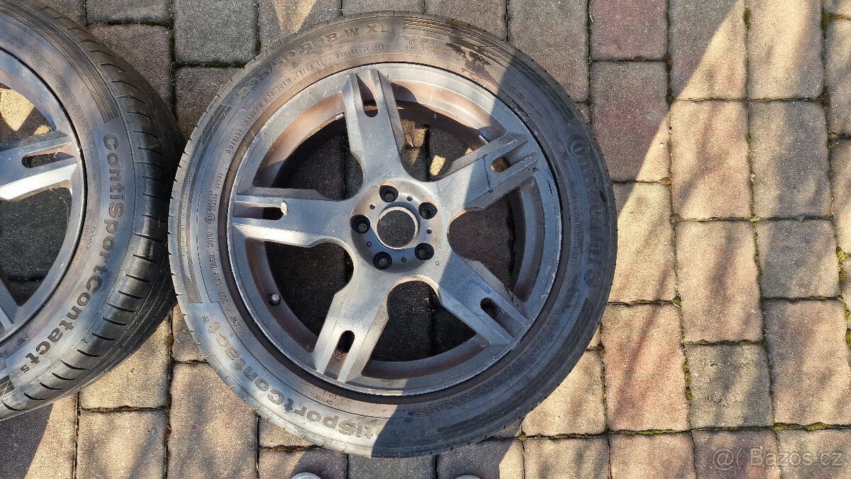 Sada kol z Audi A6 8x18 ET35 5x112 - 5