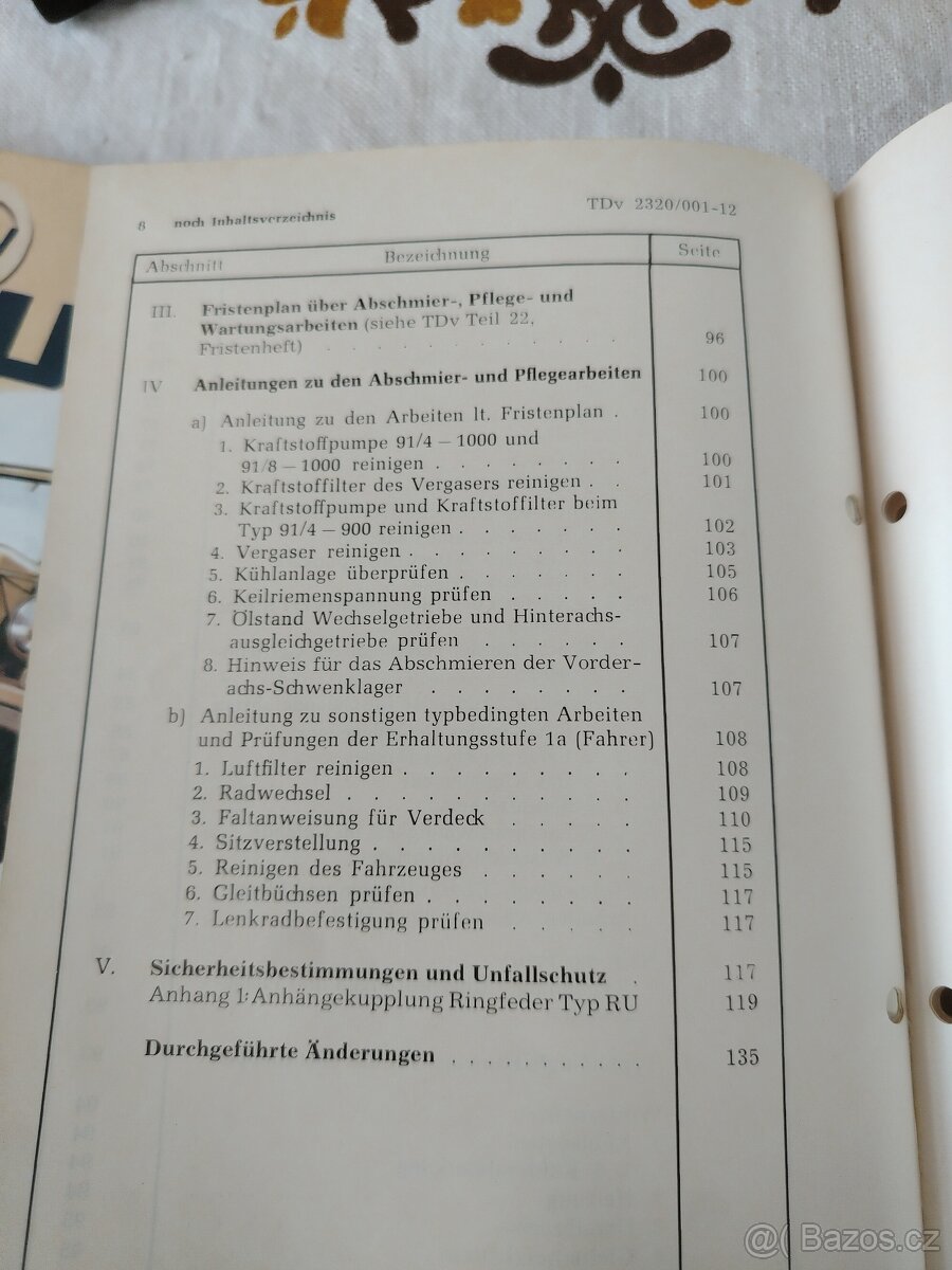 Dkw Munga servisní manuál 2 - 5