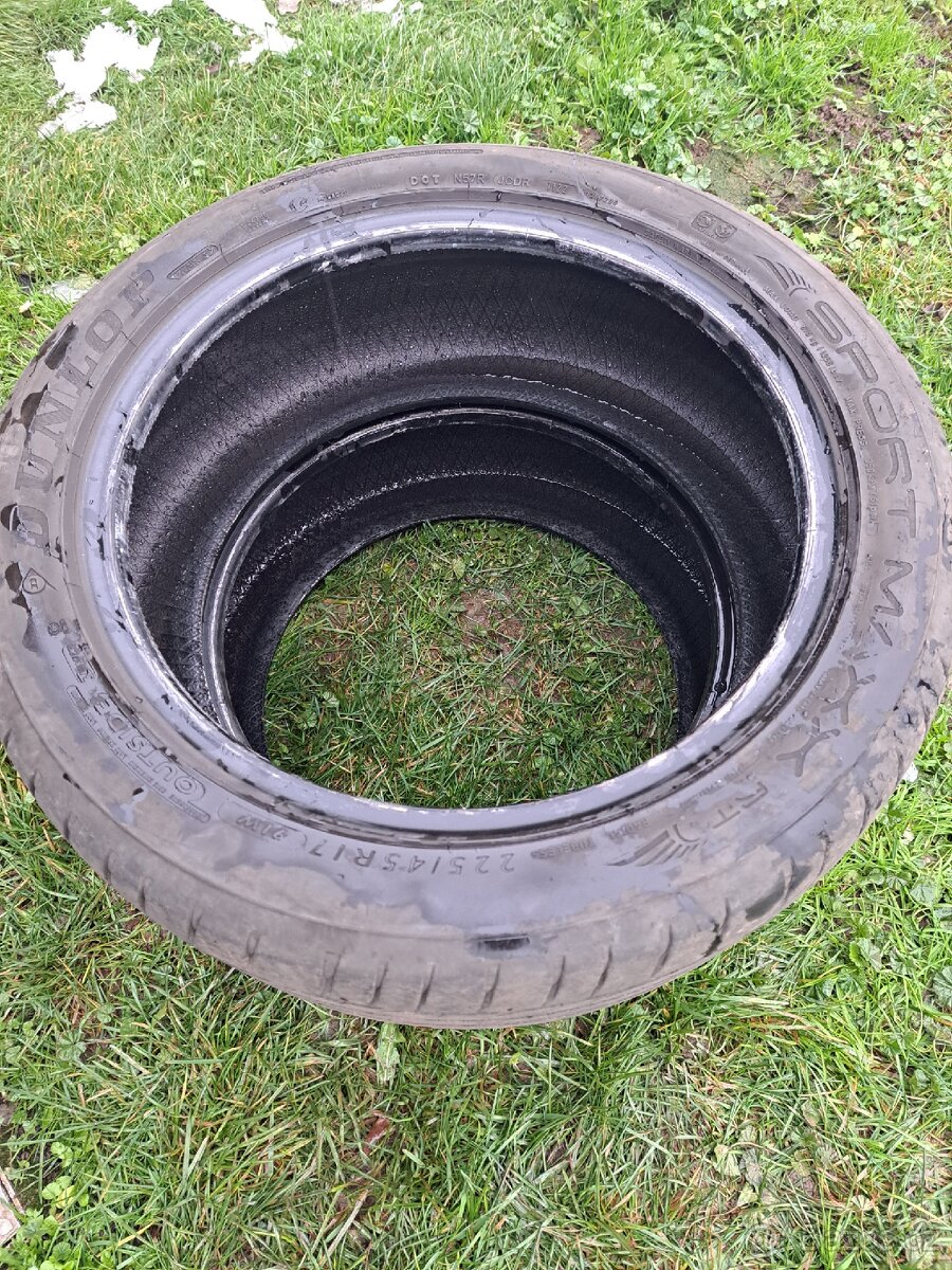 Letni pneu.Continental,Dunlop 225/45 R 17 - 5
