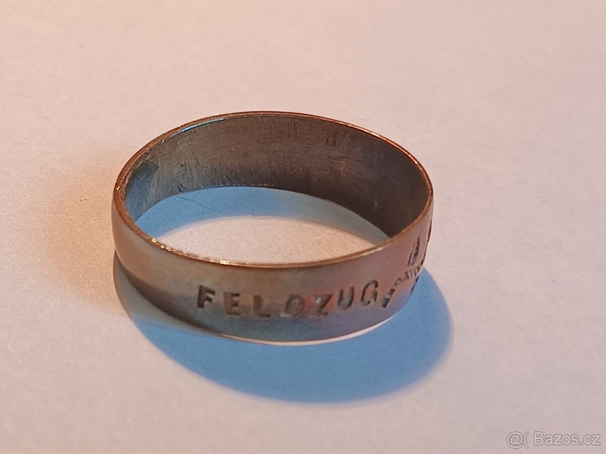 Prsteny - 1.světová válka, železný kříž, kus 1914 - 5