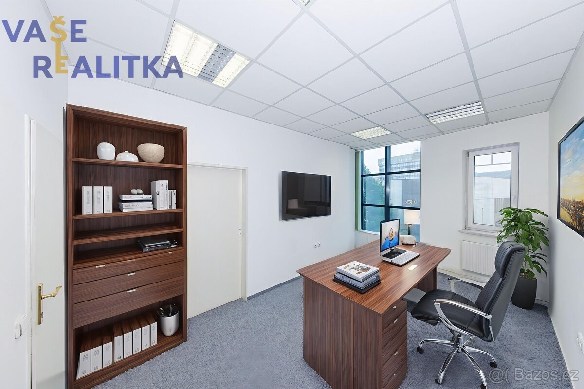 Pronájem, kanceláře 70 m2, Vsetín, ul. Na Příkopě - 5