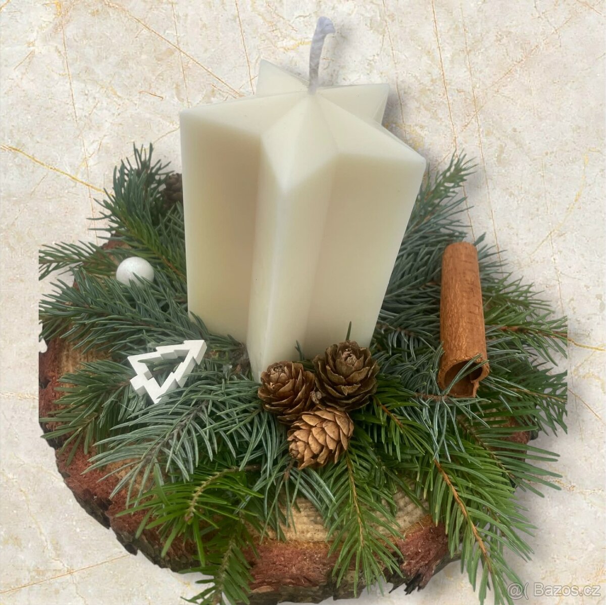 Adventní dekorace, věnce a svícny - 5