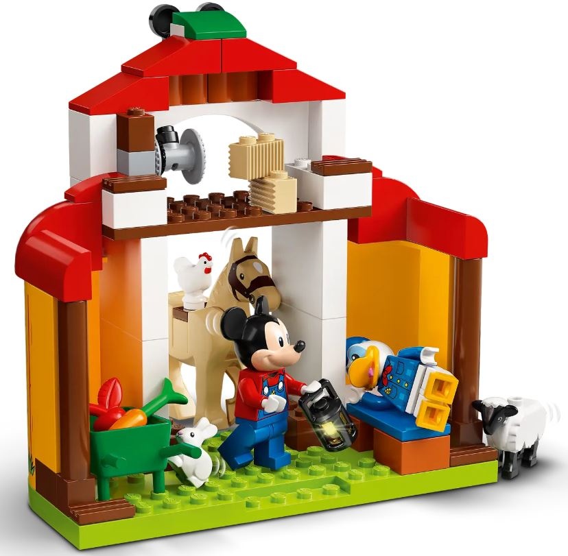 Nové LEGO 10775 Myšák Mickey a Kačer Donald na farmě - 5